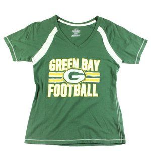 Green Bay Packers Majestics Ladies Size M